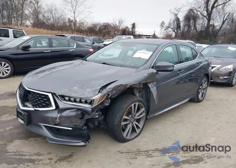 2020 Acura Tlx Tech Package z USA, uszkodzony, nr VIN 19UUB3F41LA003271